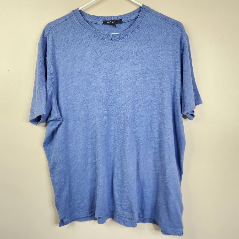Robert Barakett Short Sleeve Cotton Crewneck Tee Large